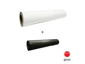 mactac macal 8200 - 3 year gloss opaque vinyl - white gloss 610mm + black gloss 610mm bundle, 1 x mt82290061 + 1 x mt82890061, bundle deals