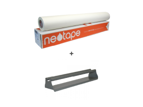 photo of Neotape NT100 General Purpose Medium Tack Application Tape - 1220mm + Neotape Application Tape Dispenser BUNDLE