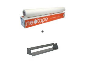 photo of Neotape NT175 RLA All Purpose Application Tape with RLA Adhesive 1220mm + Neotape Application Tape Dispenser