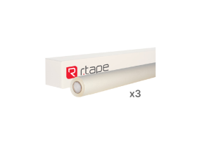 rtape rt4075rla conform all purpose application tape with rla adhesive 1220mm (3 rolls) bundle, 3 x rt407512, bundle deals