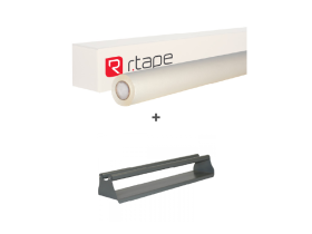 photo of RTape RT4075RLA Conform All Purpose Application Tape with RLA Adhesive 1220mm + Neotape Application Tape Dispenser