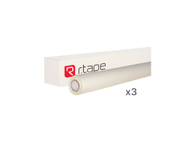 rtape rt4076rla conform high tack application tape with rla adhesive 1220mm (3 rolls) bundle, 3 x rt407612, bundle deals