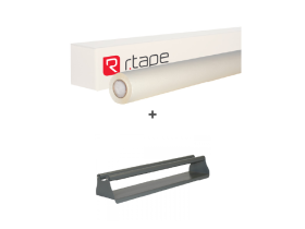 photo of RTape RT4076RLA Conform High Tack Application Tape with RLA Adhesive 1220mm + Neotape Application Tape Dispenser BUNDLE