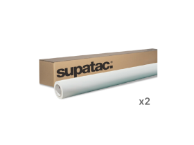supatac stv700ar silver frosted etchmark vinyl air-release adhesive 1220mm (2 rolls) bundle, 2 x stv70012, bundle deals