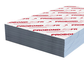 probond ultrafr - 3mm mineral core acp with 0.30mm skin, pbufrww4015, aluminium composite panel