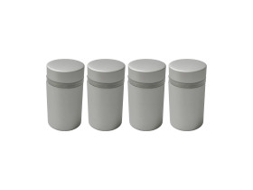 maximounts aluminium standoff 25mm - satin chrome, mmamsc, standoffs