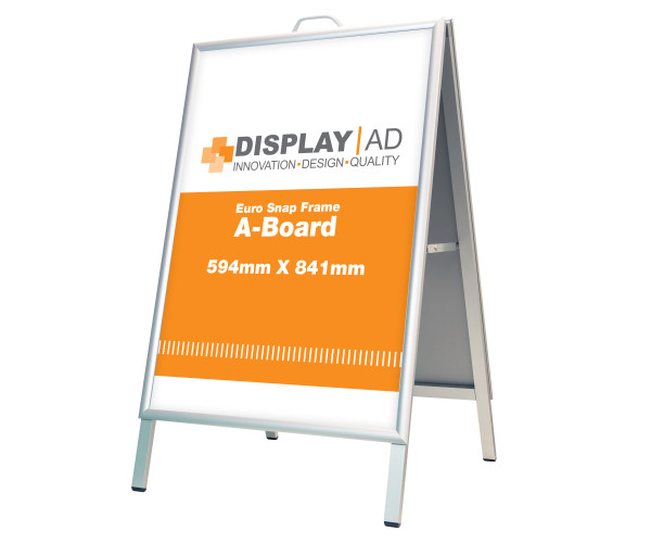 display|ad euro snap frame a-frame, daesfab, snap frame a-frames