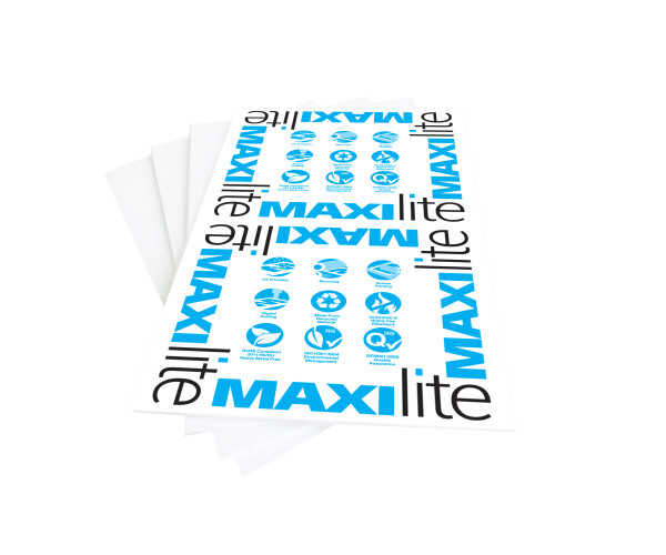 maxi-lite ultra white digital pvc sheet, ml3w, maxi-lite foam pvc sheet