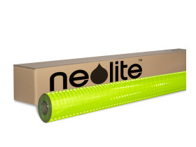 neolite nlfy50 series prismatic retroreflective sheeting, nlfy5012, fluorescent
