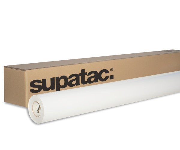 supatac std3120r matt white vinyl removable grey adhesive monomeric vinyl, std3120r13, monomeric vinyl