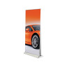 display|ad elite silver retractable banner stand, daes, premium roll ups