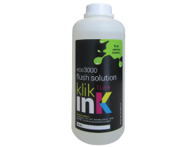 klikink flush solution for eco3000 series ink - 1litre, ki3000f1l, flush solution